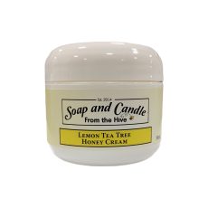 Lemon Tea Tree Honey Face Cream - For D ry Skin, can be used on your face and hands