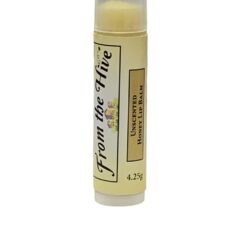 Unscented Honey Lip Balm locks in the moisture and keeps your lips hydrated.