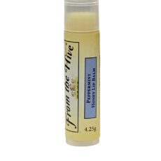 Peppermint Honey Lip Balm adds moisture to those dry, cracked lips