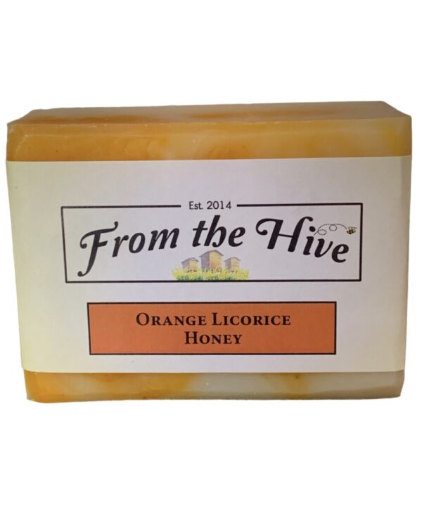 Orange Licorice Honey Soap